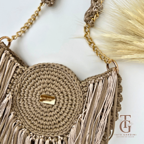 Bolsa Hannah em Crochê artesanal - Image 8