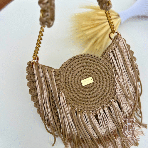 Bolsa Hannah em Crochê artesanal - Image 7