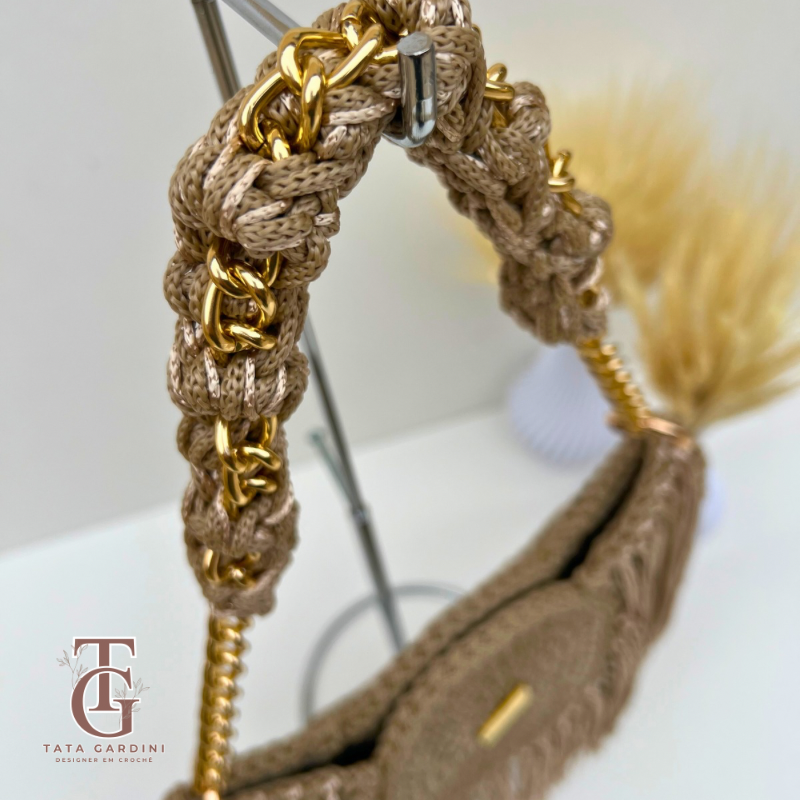 Pronta entrega- Bolsa Hannah em Crochê artesanal - Imagem 5