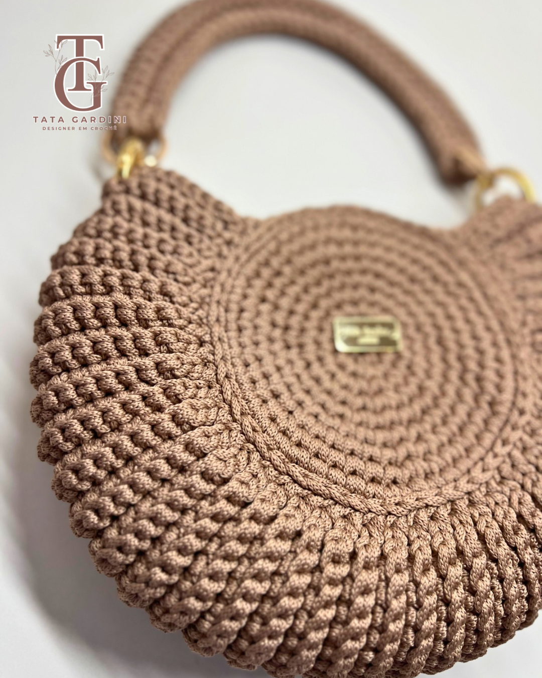 Bolsa Ana em crochê - Imagem 4