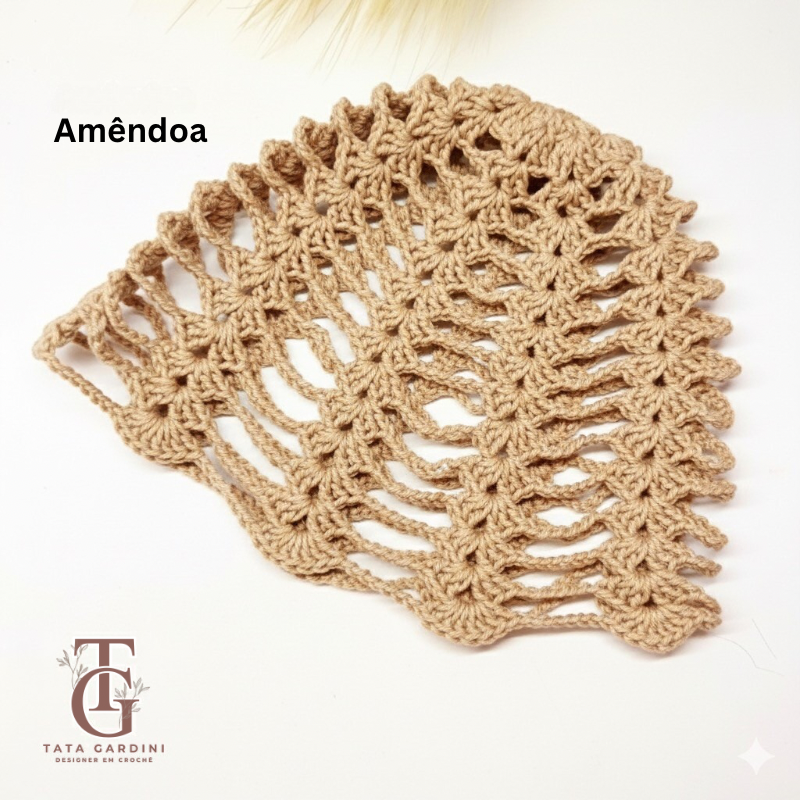 Headpiece / Touca crochê - Imagem 2