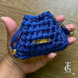 Porta Moedas em Crochê – Praticidade com Charme Artesanal